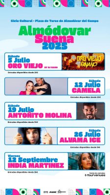 Ayuntamiento de Abenójar, Ayuntamiento de Almodóvar del Campo, Ayuntamiento de Argamasilla de Calatrava, Ayuntamiento de Brazatortas, Ayuntamiento de Cabezarados, Ayuntamiento de Cabezarrubias del Puerto, Ayuntamiento de Fuencaliente, Ayuntamiento de Hinojosas de Calatrava, Ayuntamiento de Mestanza, Ayuntamiento de San Lorenzo de Calatrava, Ayuntamiento de Solana del Pino, Ayuntamiento de Villamayor de Calatrava, comprar entradas Ayuntamiento de Abenójar, comprar entradas Ayuntamiento de Almodóvar del Campo, comprar entradas Ayuntamiento de Argamasilla de Calatrava, comprar entradas Ayuntamiento de Brazatortas, comprar entradas Ayuntamiento de Cabezarados, comprar entradas Ayuntamiento de Cabezarrubias del Puerto, comprar entradas Ayuntamiento de Fuencaliente, comprar entradas Ayuntamiento de Hinojosas de Calatrava, comprar entradas Ayuntamiento de Mestanza, comprar entradas Ayuntamiento de San Lorenzo de Calatrava, comprar entradas Ayuntamiento de Solana del Pino, comprar entradas Ayuntamiento de Villamayor de Calatrava, comprar entradas Abenójar, comprar entradas Almodóvar del Campo, comprar entradas Argamasilla de Calatrava, comprar entradas Brazatortas, comprar entradas Cabezarados, comprar entradas Cabezarrubias del Puerto, comprar entradas Fuencaliente, comprar entradas Hinojosas de Calatrava, comprar entradas Mestanza, comprar entradas San Lorenzo de Calatrava, comprar entradas Solana del Pino, comprar entradas Villamayor de Calatrava, entradas Abenójar, entradas Almodóvar del Campo, entradas Argamasilla de Calatrava, entradas Brazatortas, entradas Cabezarados, entradas Cabezarrubias del Puerto, entradas Fuencaliente, entradas Hinojosas de Calatrava, entradas Mestanza, entradas San Lorenzo de Calatrava, entradas Solana del Pino, entradas Villamayor de Calatrava, tickets Abenójar, tickets Almodóvar del Campo, tickets Argamasilla de Calatrava, tickets Brazatortas, tickets Cabezarados, tickets Cabezarrubias del Puerto, tickets Fuencaliente, tickets Hinojosas de Calatrava, tickets Mestanza, tickets San Lorenzo de Calatrava, tickets Solana del Pino, tickets Villamayor de Calatrava, teatro Abenójar, teatro Almodóvar del Campo, teatro Argamasilla de Calatrava, teatro Brazatortas, teatro Cabezarados, teatro Cabezarrubias del Puerto, teatro Fuencaliente, teatro Hinojosas de Calatrava, teatro Mestanza, teatro San Lorenzo de Calatrava, teatro Solana del Pino, teatro Villamayor de Calatrava, conciertos Abenójar, conciertos Almodóvar del Campo, conciertos Argamasilla de Calatrava, conciertos Brazatortas, conciertos Cabezarados, conciertos Cabezarrubias del Puerto, conciertos Fuencaliente, conciertos Hinojosas de Calatrava, conciertos Mestanza, conciertos San Lorenzo de Calatrava, conciertos Solana del Pino, conciertos Villamayor de Calatrava, música Abenójar, música Almodóvar del Campo, música Argamasilla de Calatrava, música Brazatortas, música Cabezarados, música Cabezarrubias del Puerto, música Fuencaliente, música Hinojosas de Calatrava, música Mestanza, música San Lorenzo de Calatrava, música Solana del Pino, música Villamayor de Calatrava, valle de alcudia, comprar entradas valle de alcudia, entradas valle de alcudia, tickets valle de alcudia, teatro valle de alcudia, conciertos valle de alcudia, música valle de alcudia, ads valle de alcudia